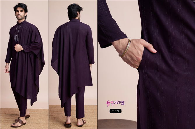 Modern Ethnics By Shubhvastra Mens Kurta Pajama With Dupatta Wholesale Online